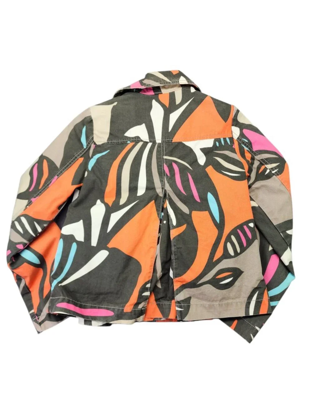 GapKids Multicolored Monarch Jacket Size 14-16 Button Up Lined